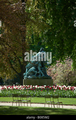 Jardin du Luxembourg Paris France Stock Photo