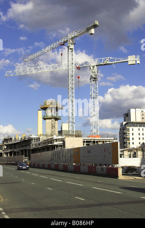South Reef Project construction site, Nottingham, England, U.K. Stock Photo