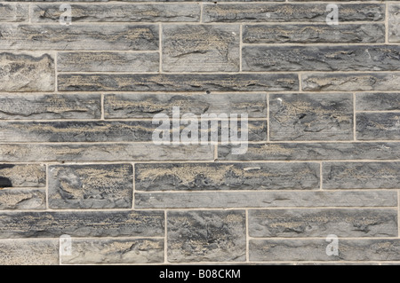 Decorative stone wall Stock Photo