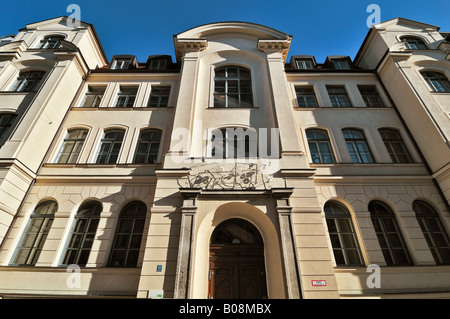 Entrance Facade Of Ludwig-Maximilians-Universitaet University, 1840 ...