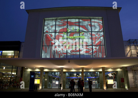 central station, Graz, Austria, Styria, Graz Stock Photo