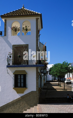 Palos de la Frontera, Huelva, Costa de la Luz, Andalusia, Spain Stock Photo