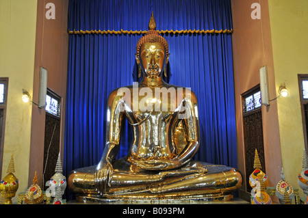 golden Buddha, Wat Traimitr, Thailand, Bangkok Stock Photo