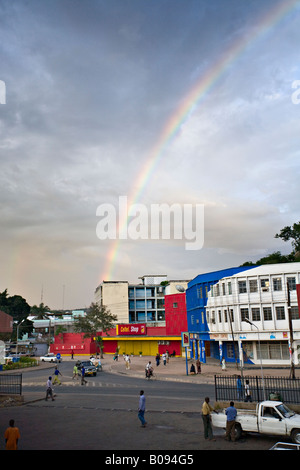 Street scene Mwanza, Tanzania, Africa Stock Photo