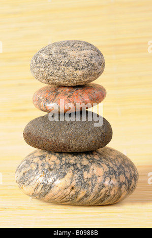 Stack of stones Stock Photo