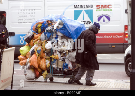 A homeless man Stock Photo
