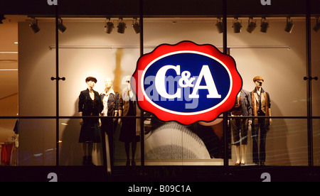 Berlin lettering on a shop window of the German capital with the ...