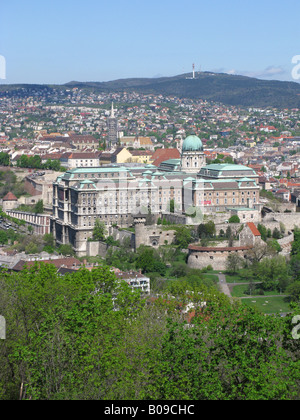Views of Budapest from the Citadella- Buda Castle and surrounding ...