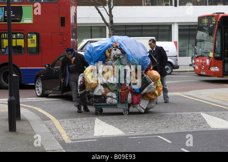 A homeless man Stock Photo