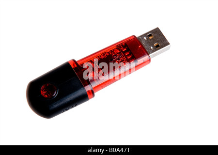 Computer USB memory stick Stock Photo