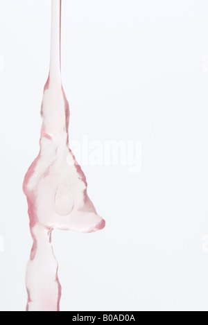 Pink gel, close-up Stock Photo