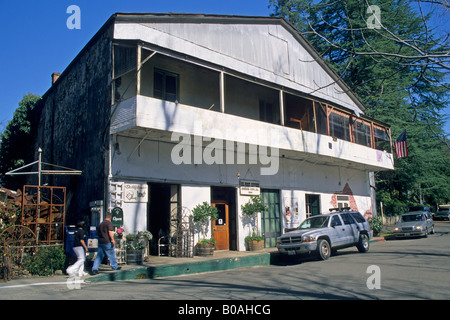 Amador City Sierra Foothills Amador County California Stock Photo