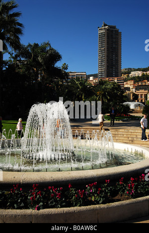 The Place du Casino at Montecarlo Stock Photo