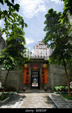 Man Mo Temple A taoist temple at Tai Po New Territories Hong Kong Stock Photo