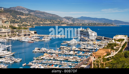 Monaco Harbor Stock Photo