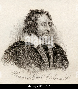 Thomas Howard, 14th Earl of Arundel, 4th Earl of Surrey and 1st Earl of Norfolk, 1585-1646.  Patron of the arts and collector. Stock Photo