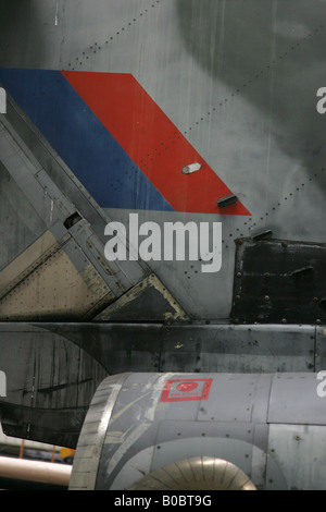 DETAIL RAF TORNADO 1980'S FIGHTER JET AIRCRAFT Stock Photo