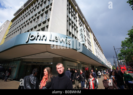 united kingdom central london w1 oxford street john lewis department store Stock Photo