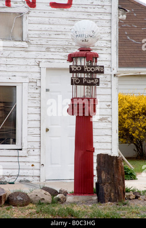 USA - Utah. Old gas pump in Cannonville Stock Photo - Alamy