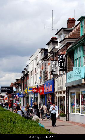 Shops in Stratford Road, Shirley, West Midlands, England, UK Stock ...