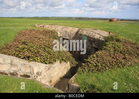 Fort Hillman near Colleville-Montgomery France Stock Photo