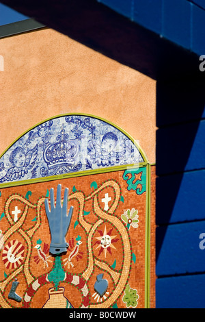 Mosaic mural in downtown Tucson Arizona Stock Photo
