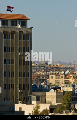 City View in Damascus Syria Stock Photo