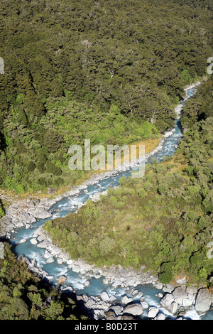 Head of Arawhata river Mount Aspiring National Park Southland South ...