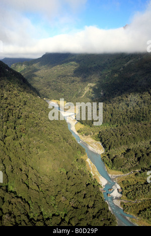 Head of Arawhata river Mount Aspiring National Park Southland South ...