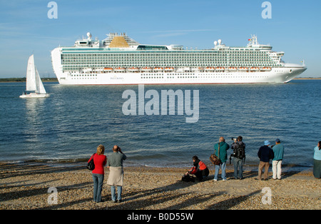southampton ventura ship alamy launched cruiseliner 2008 april england