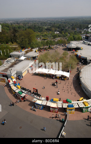 The entrance to Legoland amusement park, Windsor, Berkshire Stock Photo