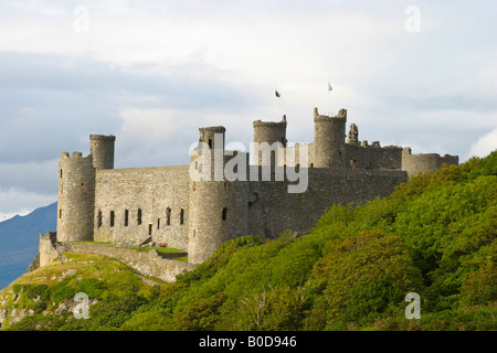 Harlech Castle Gwynedd Wales Stock Photo