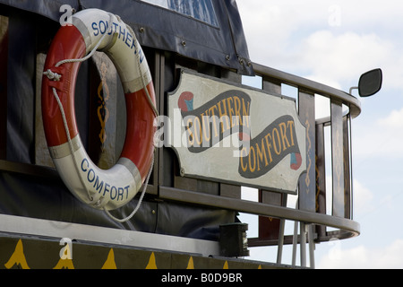 Southern Comfort River Cruiser - Horning, Norfolk Broads Stock Photo ...