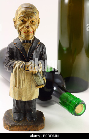 The Waiter - a bottle opener from the 1940's Stock Photo