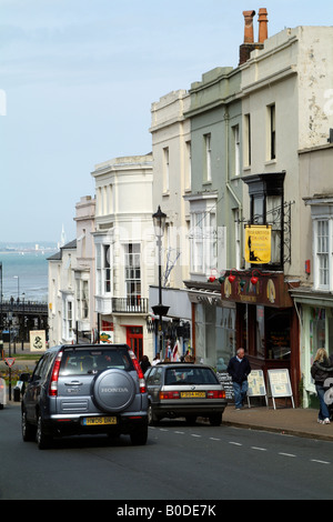 Union Street Shopping in the town centre of Ryde Isle of Wight England Stock Photo