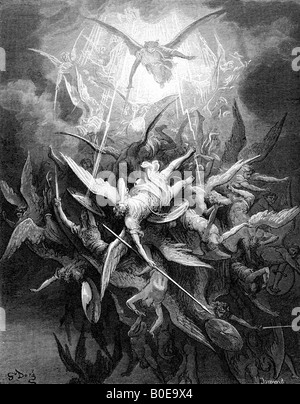 The Fall of the Rebel Angels, by Gustave Doré, 1832 - 1883