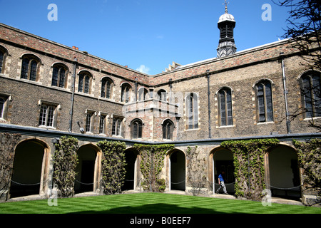Cloister Court in Jesus College Cambridge Stock Photo