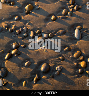rocks on Ruby Beach, Pacific Coast, Olympic National Park, Washington Stock Photo