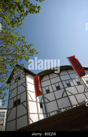 the globe theatre, london, england Stock Photo