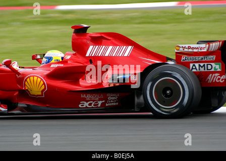 Ferrari Formula 1 Car - Felipe Massa Stock Photo