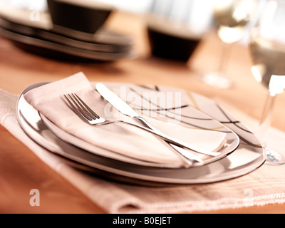 TABLESETTING Stock Photo