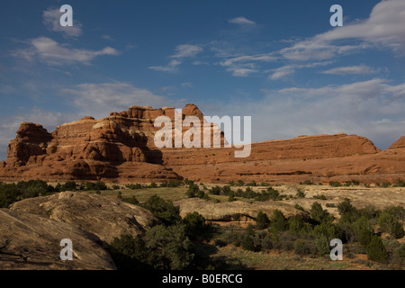 The Needles District of Canyonlands National Park south of Moab Utah Stock Photo