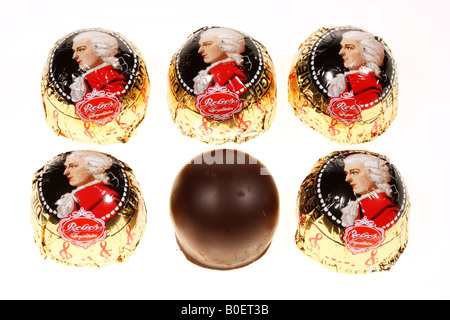 Sweets Mozart Kugeln Praline Stock Photo