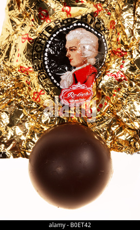 Sweets Mozart Kugeln Praline Stock Photo