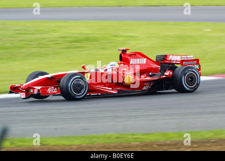 Ferrari Formula 1 Car - Felipe Massa Stock Photo