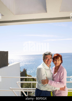 Portrait of mature couple Stock Photo