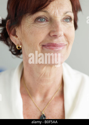 Portrait of mature woman Stock Photo