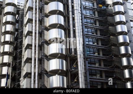 The Lloyds Building offices of Lloyds of London insurance in the City London England United Kingdom Stock Photo