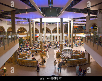 Meadowhall Shopping Centre Sheffield UK food court Stock Photo