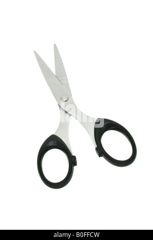Small Scissors On White Background Stock Photo 1297296865